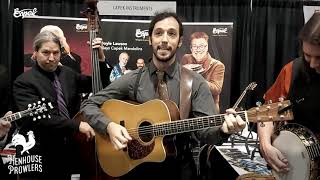 Henhouse Prowlers playing Jožin z bažin at Capek booth IBMA Raleigh 2023 [upl. by Parthen]