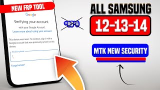 Finally🔥All New Security 2024  New FRP Tool  Samsung FRP Bypass Android 121314  without 0 [upl. by Lihkin204]