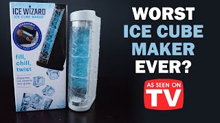 Ice Wizard Review As Seen on TV Ice Cube Maker [upl. by Gildea]