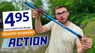 JAI TESTÉ LA CANNE A PÊCHE ACTION A 495€  au Canada [upl. by Whiney501]