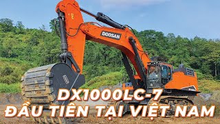 Máy Xúc DX1000LC7 quotMáy Xúc 100 Tấn Đầu Tiên Của Doosan Tại Việt Namquot [upl. by Ailegave852]