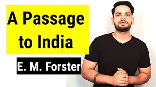 A passage to india by EM Forster in hindi summary amp explanation [upl. by Meer272]