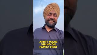 Amrit Maan viibing on family first [upl. by Eeldarb]