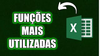 Funções mais usadas no Excel RESUMO DE EXCEL [upl. by Sucramed]