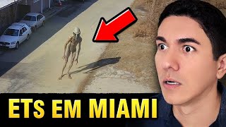 URGENTE ALIENÍGENAS FLAGRADOS EM MIAMI  O Que Está por Trás dos ETs em Miami [upl. by Enieledam8]