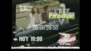 DiFilm  Avance Programa El Periscopio con Jorge Rial y Andrea Frigerio 1993 [upl. by Filiano]