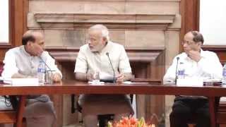 PM Shri Narendra Modi chairs first Cabinet Meeting  PMO [upl. by Kanter842]