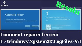 Comment réparer Windows System32 Logfiles Srt Srttrail Txt [upl. by Edveh804]