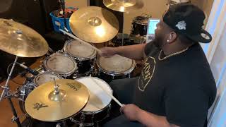 Kierra Sheard  Hang On Drum Cover [upl. by Collayer]