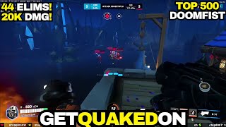 44 ELIMS GETQUAKEDON DOMINATING DOOMFIST GAMEPLAY  OVERWATCH 2 SEASON 12 potg [upl. by Barbee371]