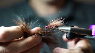 How to Spin Marabou in a Dubbing Loop  Fly Tying Tutorial [upl. by Alley]