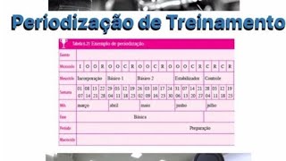 COMO MONTAR A PLANILHA DE PERIODIZAÇÃO DE TREINAMENTO PERIODIZAÇÃO DE TREINAMENTO [upl. by Asela]