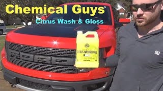 Foaming a 2014 Ford F150 Raptor with Chemical Guys Citrus Wash and Gloss [upl. by Mcgregor]