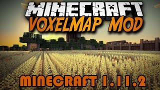 MINECRAFT 1112 HOW TO INSTALL VOXELMAP ZANS MINIMAP [upl. by Eycats]