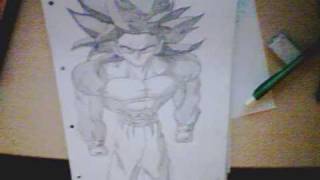 Drawing Goku super saiyan 4 [upl. by Aniz]