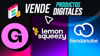 3 MEJORES plataformas para vender PRODUCTOS DIGITALES ✅ Top Paginas WEB para vender productos online [upl. by Leontina]