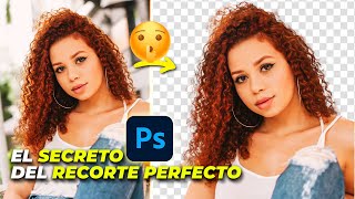 TRUCO para RECORTAR CABELLO con PHOTOSHOP ¡RECORTE PERFECTO Fácil y RÁPIDO [upl. by Anayaran]