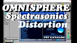 Distortion Omnisphere Spectrasonics lll Best VST Synth Preset demo [upl. by Drugge26]