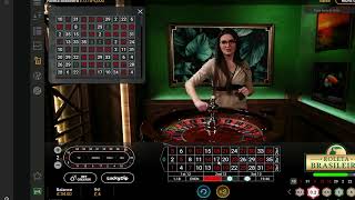 Testing the Joe Croupier roulette Push Back King System EASY PROFIT Session 1 [upl. by Archer]