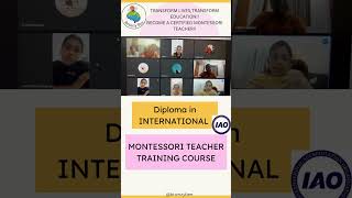 Montessori teacher training course with 100placement assistance💯teachertraining teacher [upl. by Samul810]