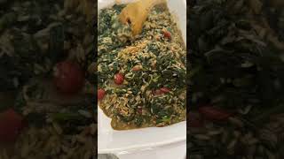 Spinach Rice and Eggs Casserole  Albanian Burani [upl. by Ettesyl]