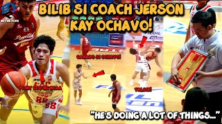 quotIQ LEVEL MATAASquot COACH JERSON TO KYLE OCHAVO  NAKIPAGPALITAN NG MUKHA SA DEPENSA SI KYLE OCHAVO [upl. by Rexfourd751]