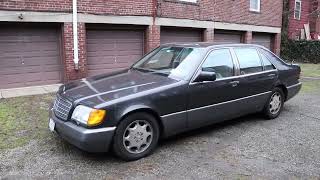 MercedesBenz W140 400SEL Part 1  quotWalk around and fuel filter shenanigansquot [upl. by Sida521]