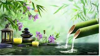 Soothing Spa Music • Soft Water Sounds 🌿 Relieves Stress and Anxiety  Sakera Loper [upl. by Nennarb]