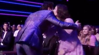 Harry Styles Fans Go CRAZY After He Kisses Lorde TWICE at the ARIA Awards [upl. by Eikcor]