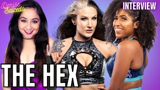 Allysin Kay amp Marti Belle The Hex How They Became A Top Womens Tag Team IMPACT Wrestling amp More [upl. by Assyli]