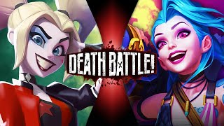 Harley Quinn VS Jinx Batman VS League of Legends  DEATH BATTLE [upl. by Kelsi604]