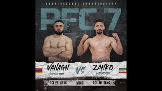 Vahagn HovsepyanARM vs Zanko MahmoudiIRI PFC 7 [upl. by Poucher]