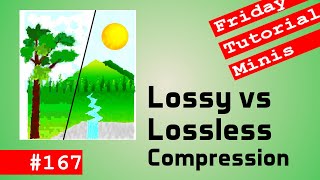 Lossy vs Lossless Compression  Friday Minis 167 [upl. by Brothers]