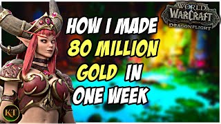 80 MILLION GOLD in ONE WEEK  Most PROFITABLE WoW Profession Ever [upl. by Caresa]