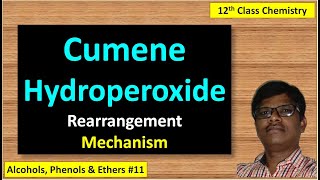 Cumene Hydroperoxide Rearrangement Reaction Mechanism  NEET IIT JEE JAM GATE [upl. by Mason264]