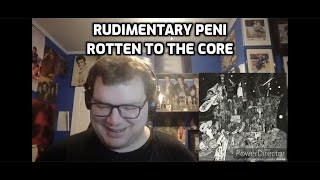 Rudimentary Peni  Rotten To The Core  Reaction [upl. by Mcnully719]