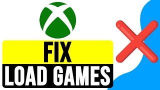 How to FIX Xbox One WONT LOAD GAMES 2024  Game Loading Solution [upl. by Liamsi]