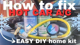 Car Service How to fix Car Aircon Car AC blowing hot Fix [upl. by Maris]