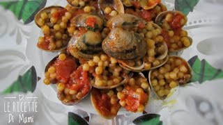 Il Menù di Natale Primo  La Fregola Sarda con le Arselle [upl. by Perloff666]