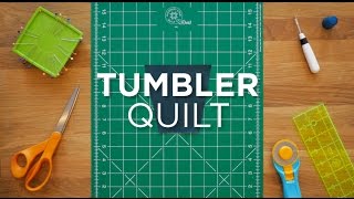 Tumbler Block  Quilt Snips Mini Tutorial [upl. by Asa204]