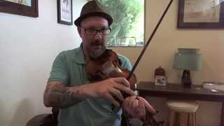 OldTime Fiddle Lesson Kiss Me Quick My Papas A Comin [upl. by Faires]