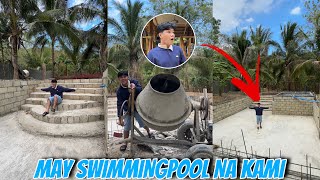 NAG PAGAWA NAKO NG MALAKING SWIMMINGPOOLGRABE ANG BONGGA [upl. by Jessen]