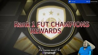 RANK 1 FUT CHAMPIONS REWARDS EAFC25 SECOND TIME THIS WEEK 😲😲 eafc25 futchampions ultimateteam [upl. by Brom842]