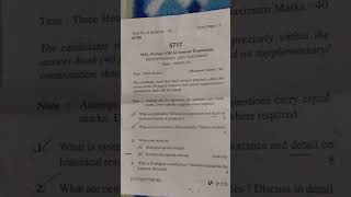 HPU Msc zoology taxonomy and biosystematics question paper 1st sem 2024 exam question msczoology [upl. by Adnerb]