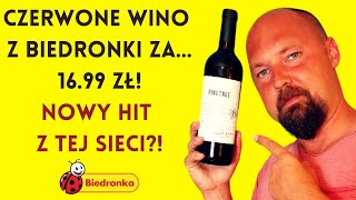 WINO PINOTAGE Z BIEDRONKI ZA 1699 To może być nowy hit z tej sieci Test  2024 [upl. by Aihsem]