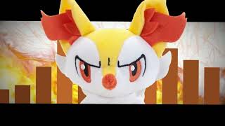 KABOOM BF Vs A Fcking braixen plush  cover FNF Madness Vandalization [upl. by Eanyl]