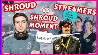 SHROUD kills PRO STREAMERS  Streamers vs Streamers  Shroud Moment 1 [upl. by Eniamirt]