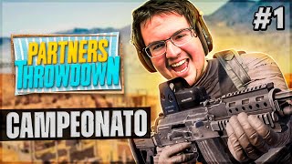 DE VOLTA AO COMPETITIVO DO PUBG 🔥 PARTNERS THROWDOWN 01 [upl. by Eniwtna791]