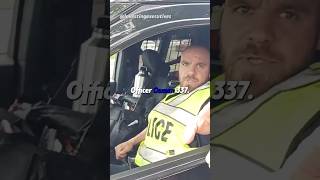 Cop I Own Your Front Yard 😂 full vid Jen C yt quotHave a good day officerquot [upl. by Rice]