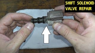 Shift Solenoid Valve Testing amp Replacement P0751  P0752  P0756  P0757  P0761  P0762 [upl. by Maurise]